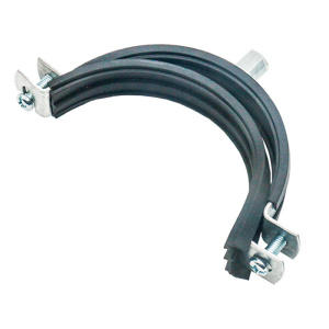 Хомут для воздуховода с резиновым профилем