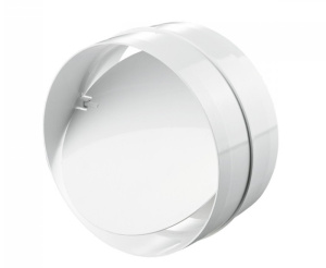 Соединитель с обратным клапаном для кр.каналов D125