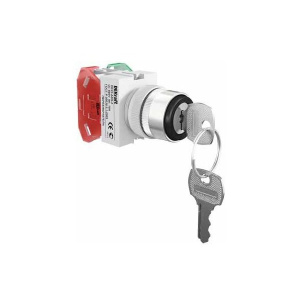 25054DEK Переключатель ПЕ-22-АKS-3-BLK на 3 фикс.полож. I-O-II ЧЕРНЫЙ