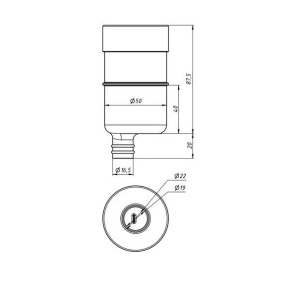 Сифон для кондиционера G-35 Mini_1